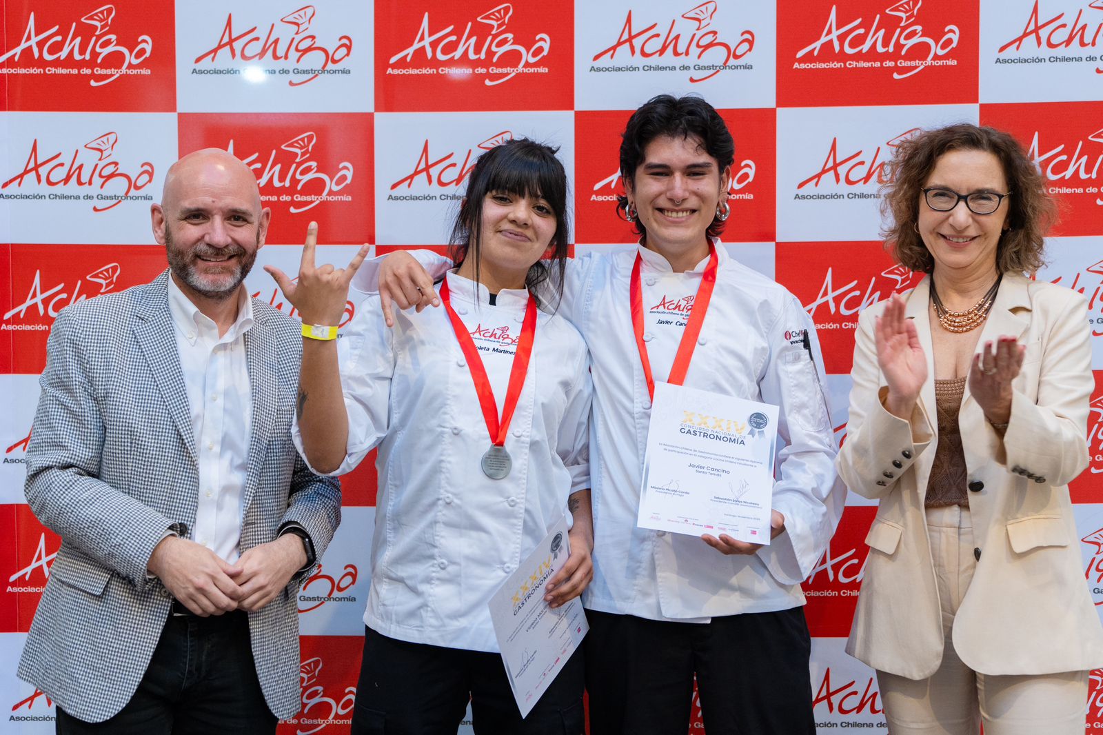 XXXIV Concurso Nacional de Gastronomía: Estudiantes del CFT Santiago Centro obtienen el 2° Lugar de la competencia