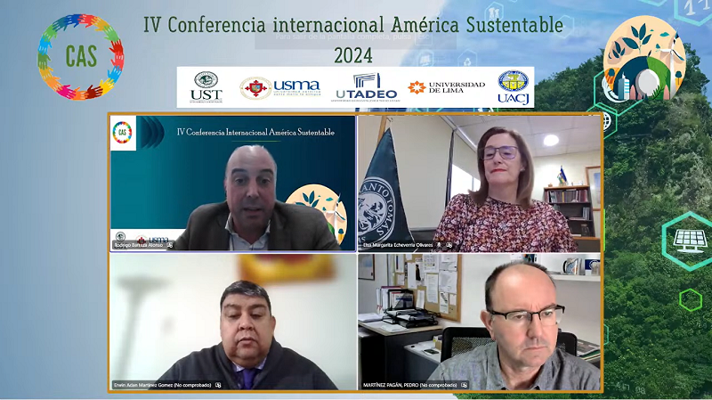 Ingeniería Civil Industrial de UST Santiago realizó la cuarta Conferencia Internacional América Sustentable