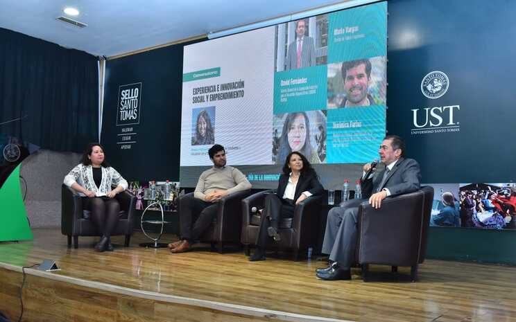 Invitados de relevancia internacional participaron en la Semana de Empleabilidad, Emprendimiento e Innovación Social de Santo Tomás