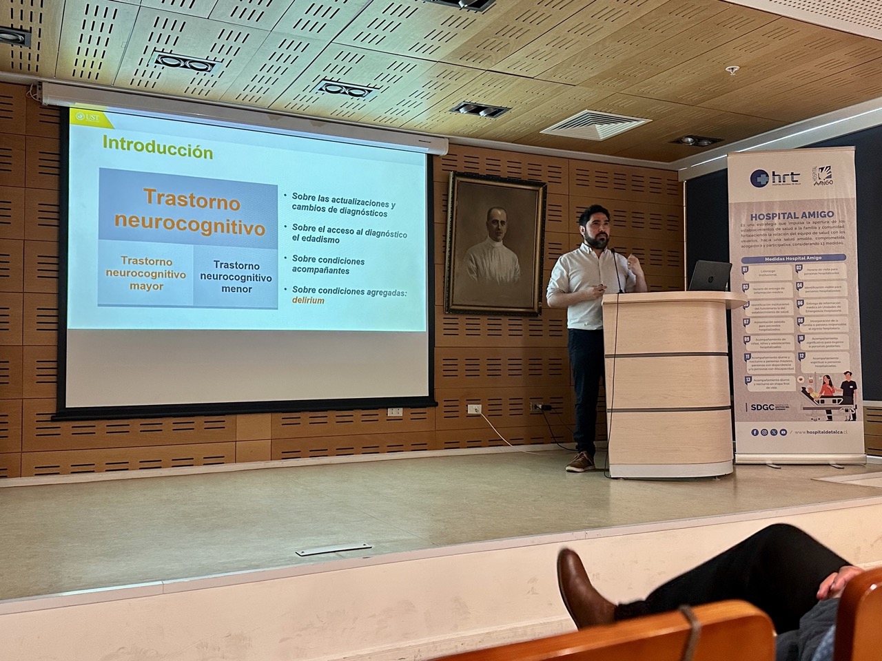 Fotonoticia: Fonoaudiología de UST Talca y HRT realizaron primera jornada de Disfagia