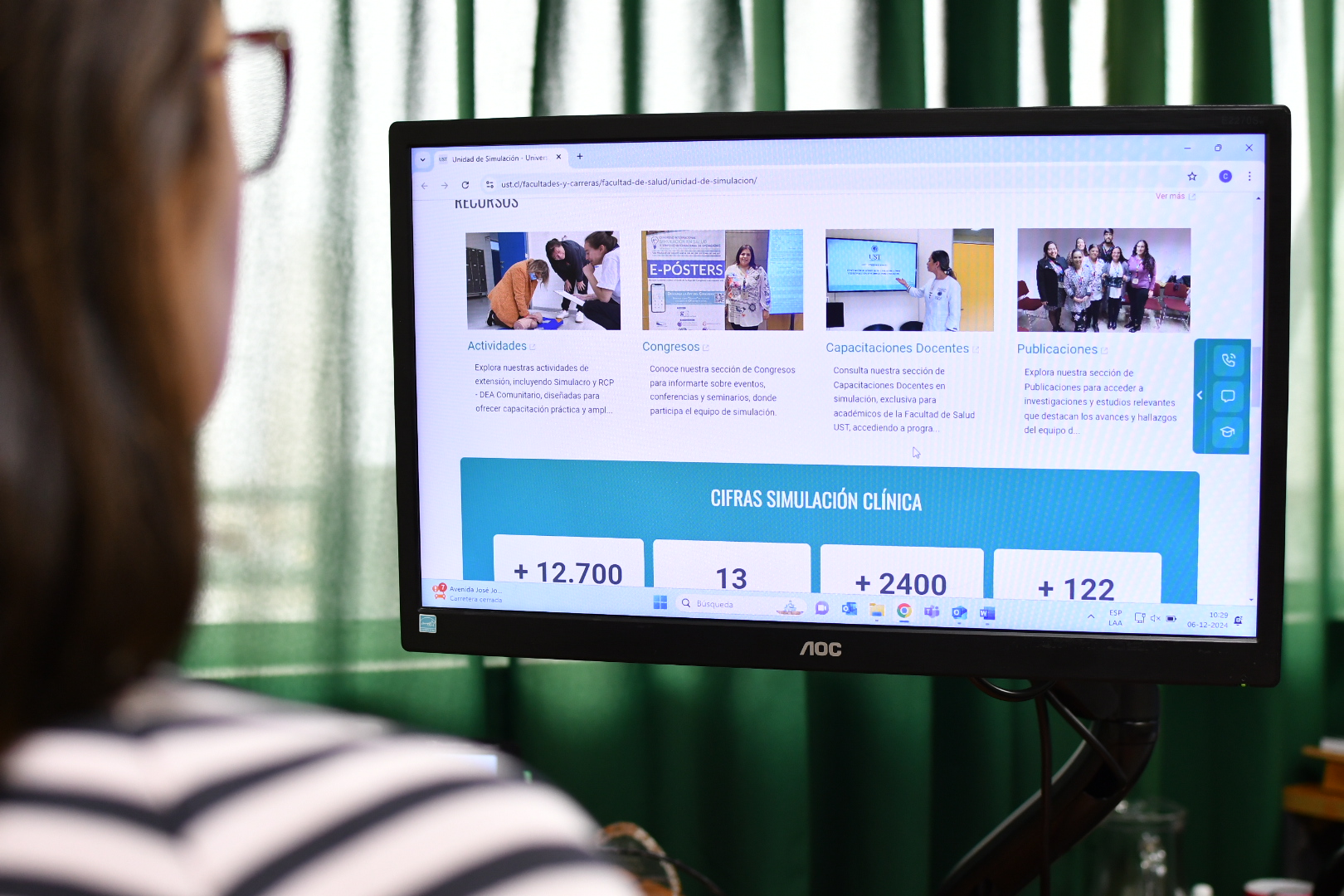 Unidad de Simulación Clínica de UST presenta nueva página web