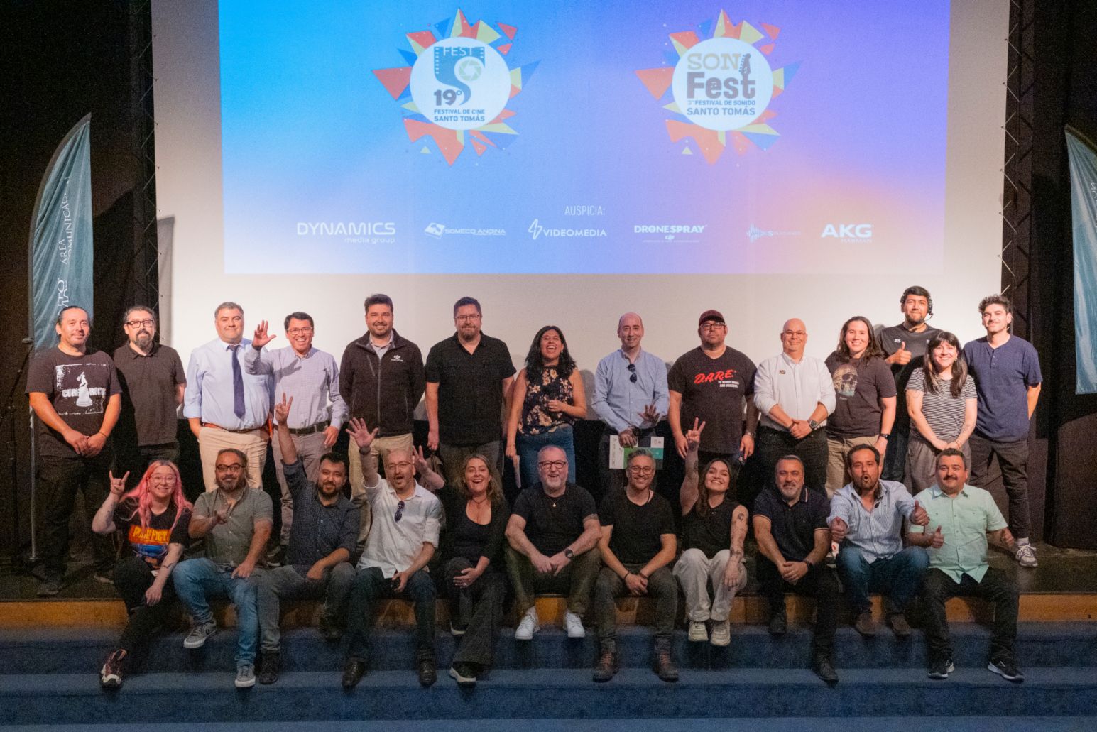 Estudiantes de Concepción triunfan en dos categorías del Festival de Cine Santo Tomás