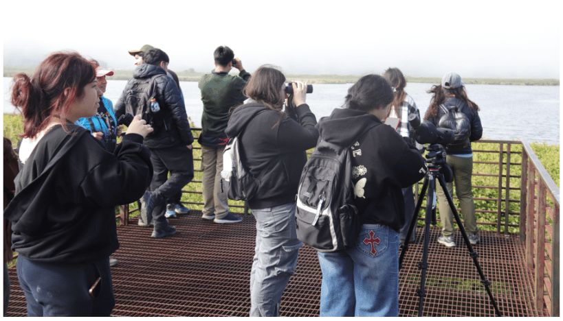 Alumnos visitan Santuario de la naturaleza