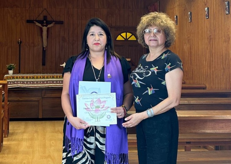 Directora de Carrera Enfermería UST Arica obtuvo certificación internacional Caritas Coach Education Program