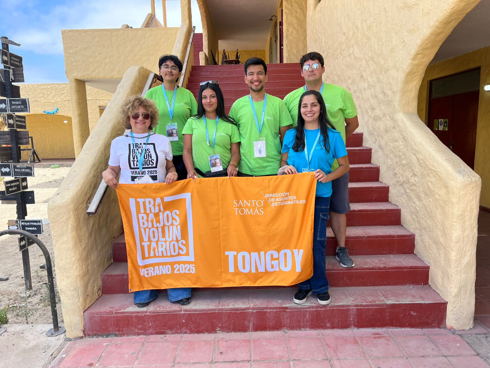 Estudiantes de Santo Tomás Arica participaron en voluntariado de verano en la cuarta región