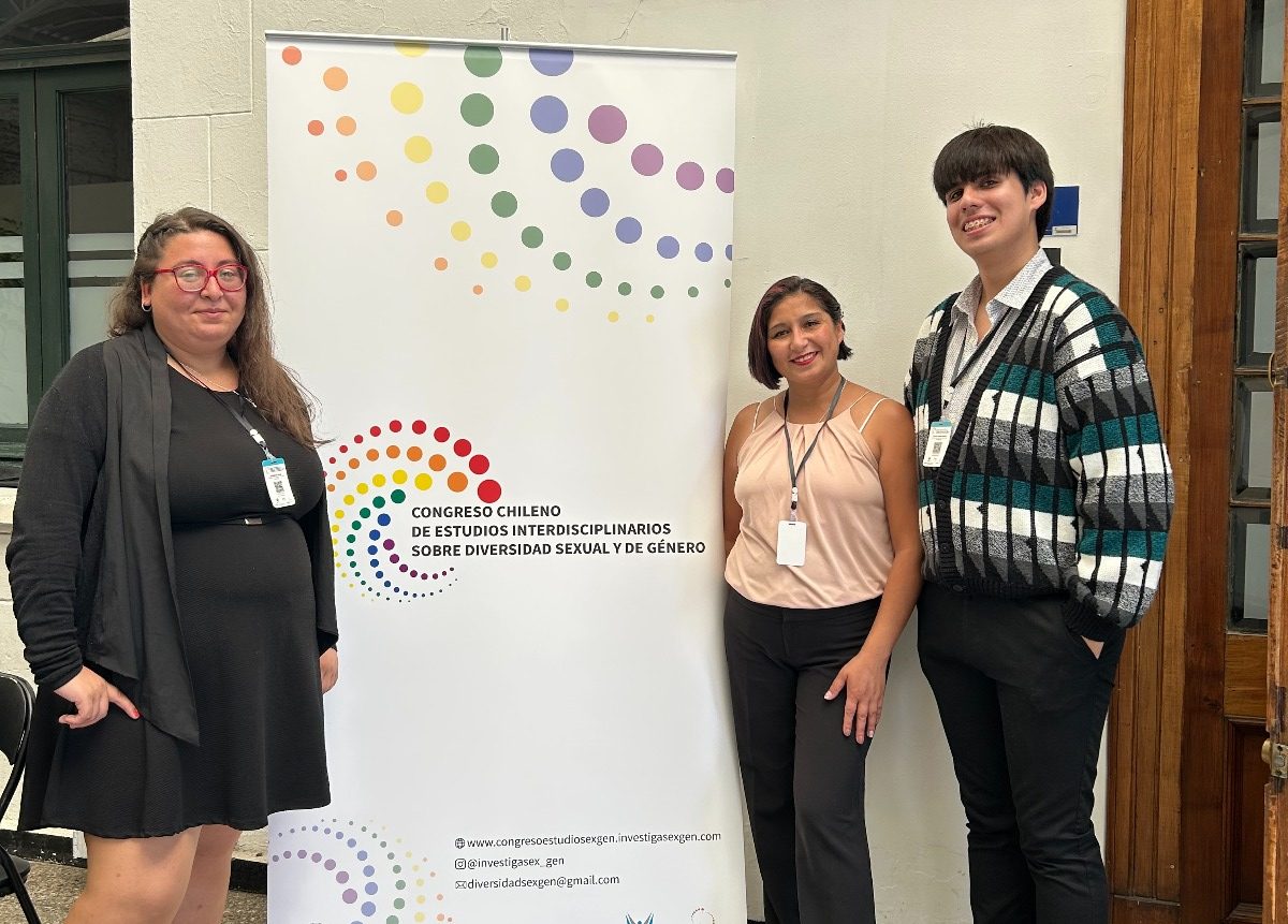 Estudiantes de Trabajo Social Santo Tomás Concepción participaron en primer congreso sobre estudios respecto a diversidades sexuales y género
