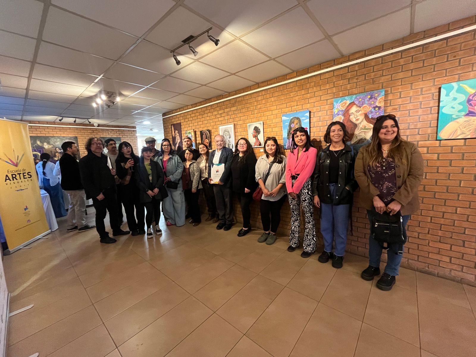 Inauguran expo de Artes Visuales “Una nueva generación” en Santo Tomás Los Ángeles