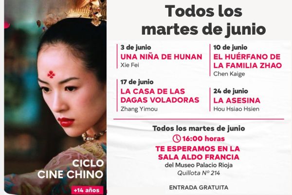 Instituto Confucio ST realizará un nuevo Ciclo de Cine Chino junto a la Municipalidad de Viña del Mar