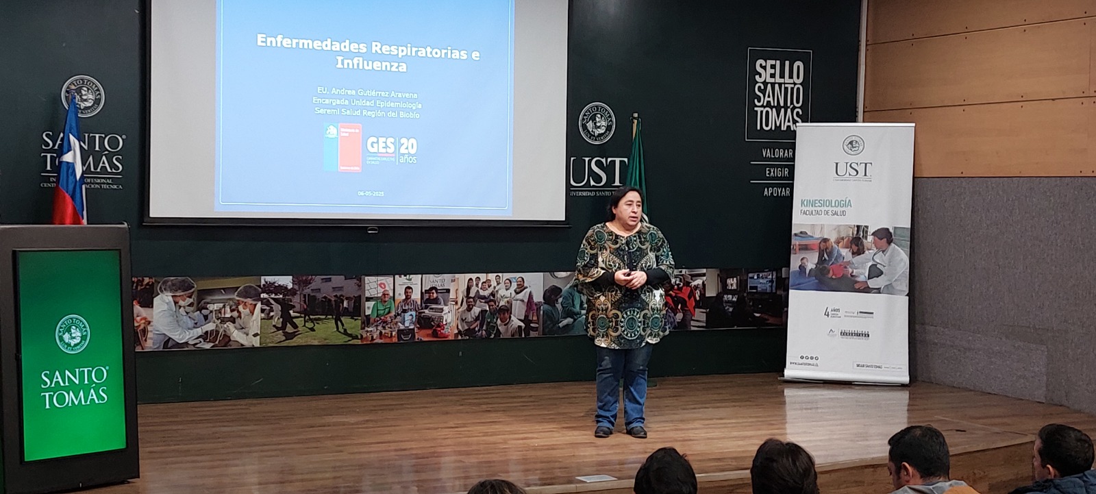 Jornada académica en Universidad Santo Tomás Concepción abordó los mitos y desafíos del Asma Bronquial en contextos educacionales