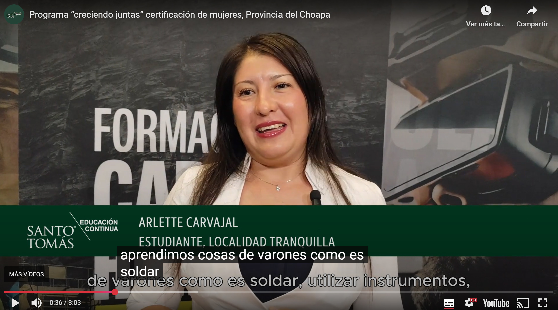 Santo Tomás Educación Continua fue clave en formación minera para 19 mujeres de Choapa