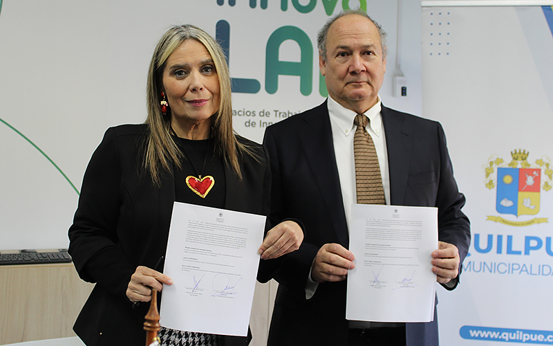Santo Tomás Viña del Mar y Municipalidad de Quilpué consolidan alianza a través de firma de convenio de colaboración