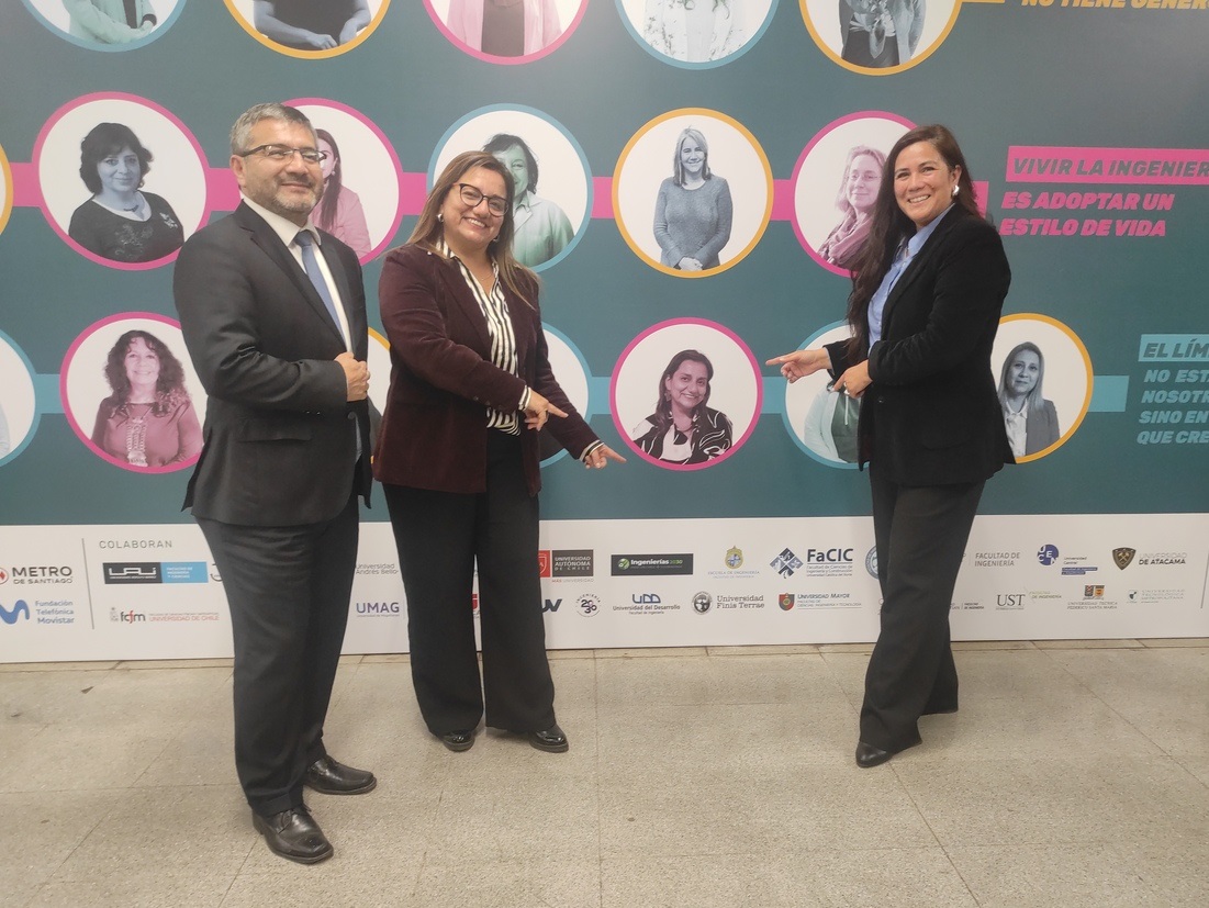 Académicas UST reciben reconocimiento por su trayectoria como parte del proyecto "El viaje de ser ingenieras" de Mujeres Ingenieras