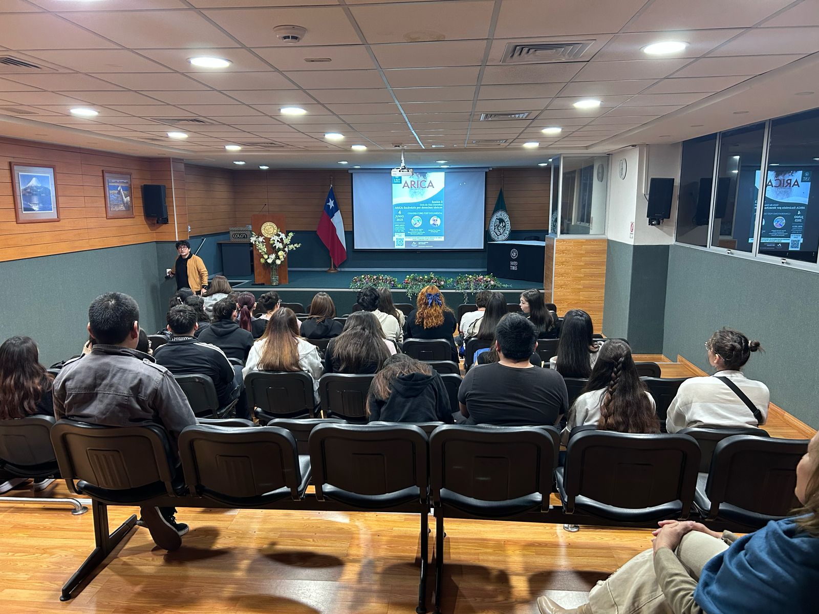 UST Arica cierra con éxito la primera versión del Ciclo de Cine Científico
