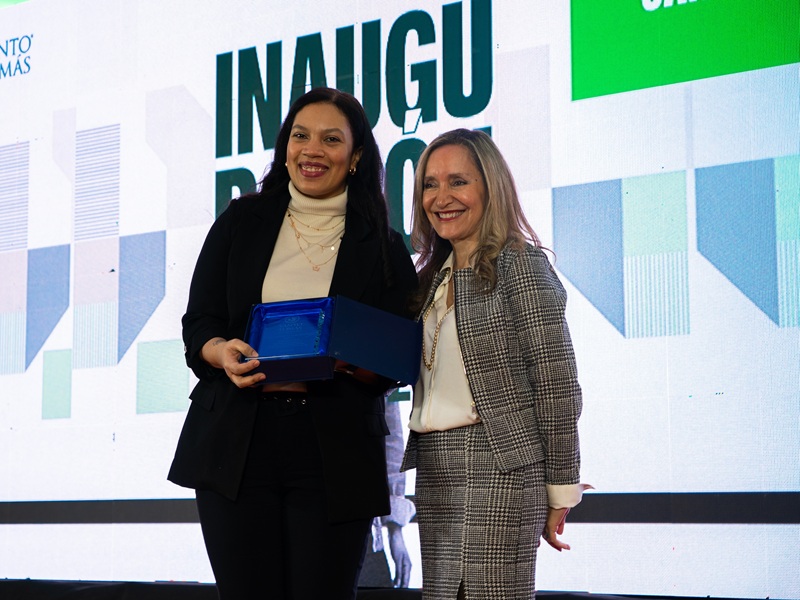 “Me siento profundamente agradecida con la ciudad, con el país y con la institución”