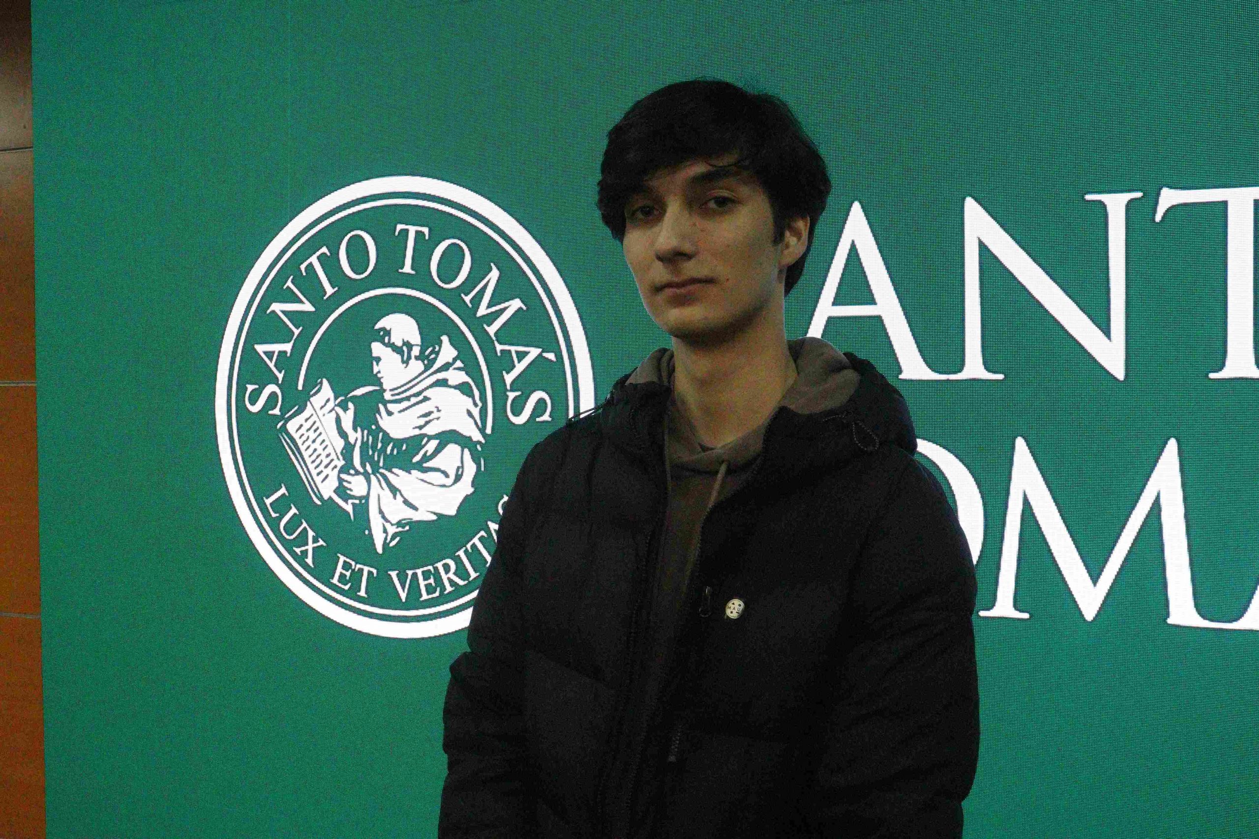 Martín Sagredo es el nuevo representante estudiantil en el Consejo Académico Superior de la UST