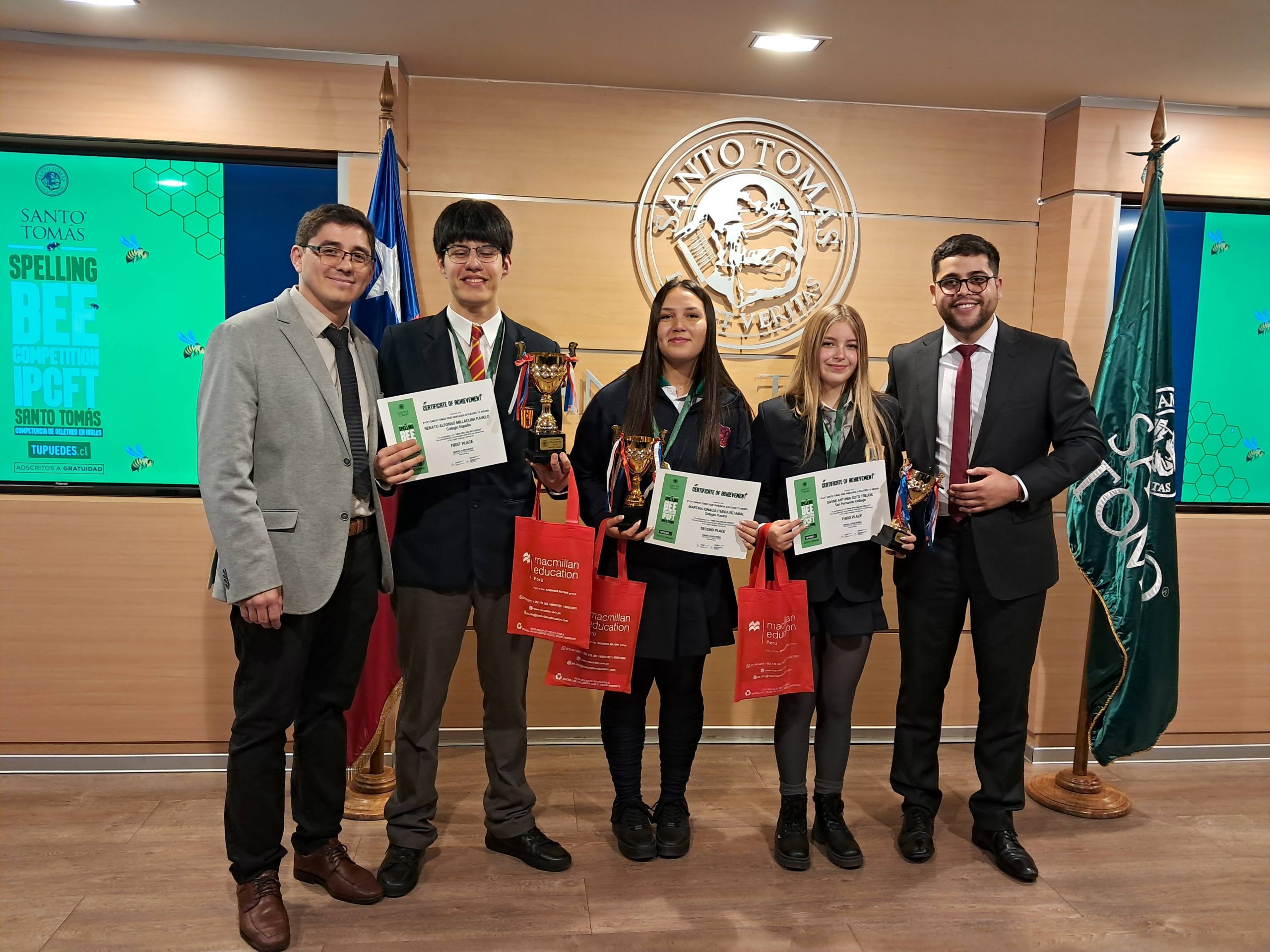 Concurso de deletreo en inglés convocó a 21 colegios de la Región de O´Higgins
