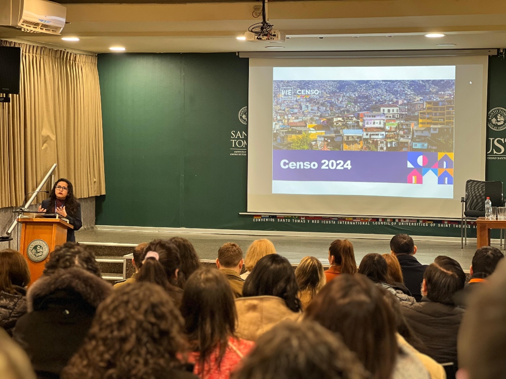 Presentan principales resultados del Censo 2024 en La Araucanía en jornada organizada por el INE y Santo Tomás Temuco