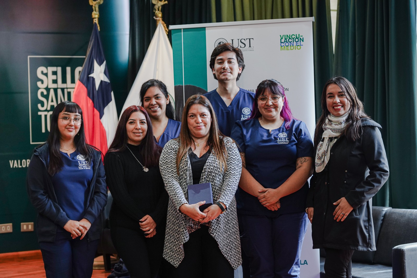 UST Iquique reconoce a socios estratégicos en jornada de salud comunitaria