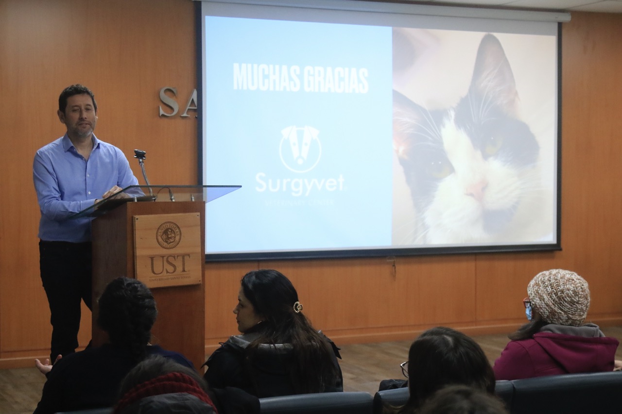 Académicos y futuros veterinarios se actualizaron en Medicina Felina en UST Talca
