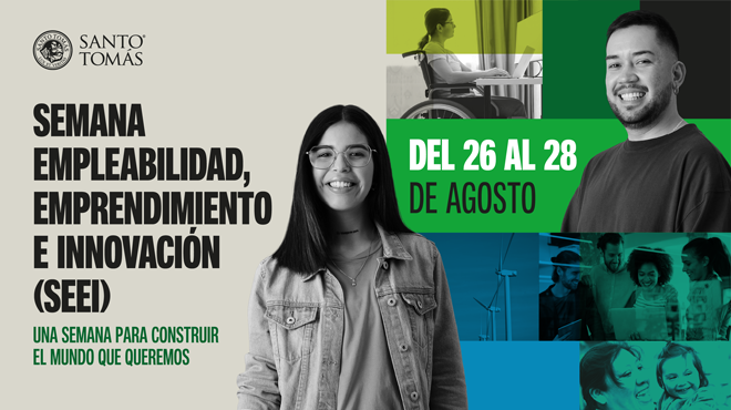 Destacados/as expertos/as participarán en la Semana de la Empleabilidad, Emprendimiento e Innovación de Santo Tomás