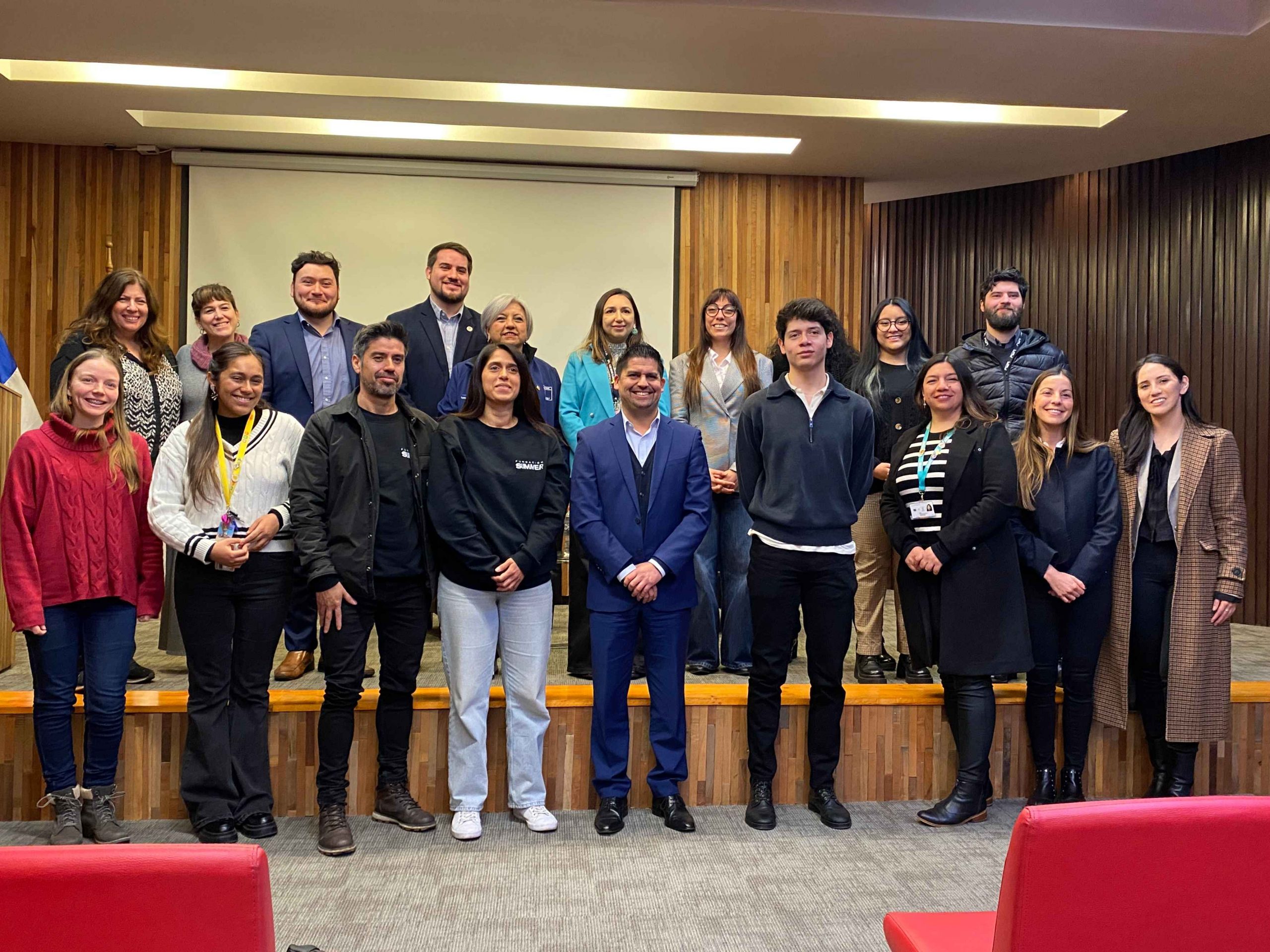Encuentro de Buenas Prácticas de Salud Mental en la Educación Superior en Sede Santiago Centro