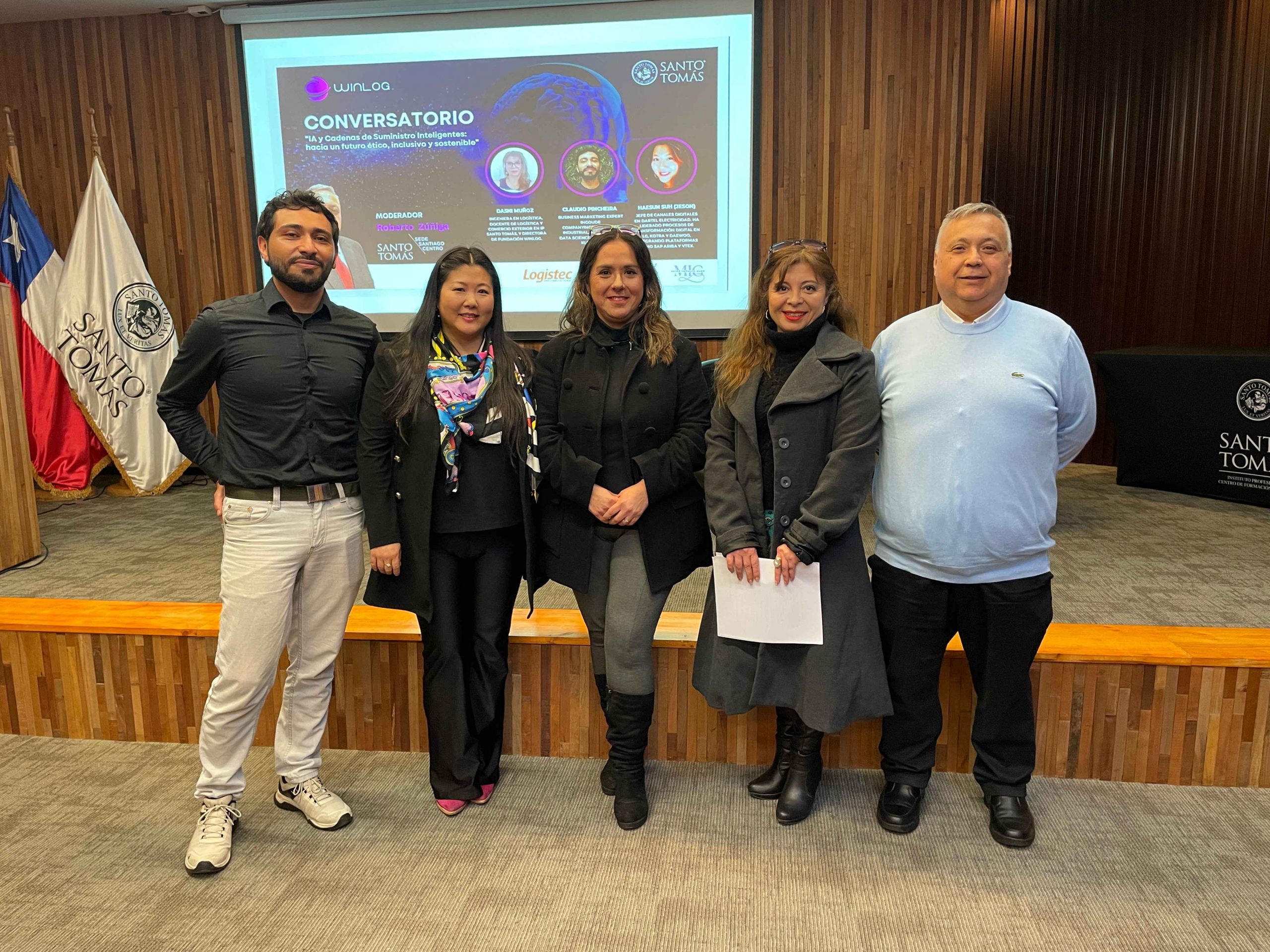 Charla sobre cadenas de suministro inteligentes inspiró a estudiantes de Logística en IP-CFT Santo Tomás Santiago Centro
