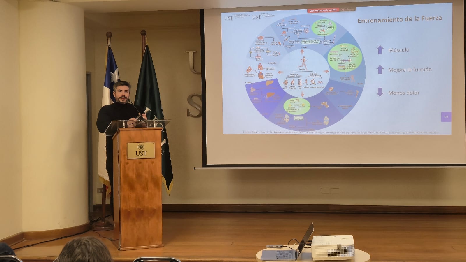 Jornada de Divulgación Científica reunió a investigadores y estudiantes de la Facultad de Salud