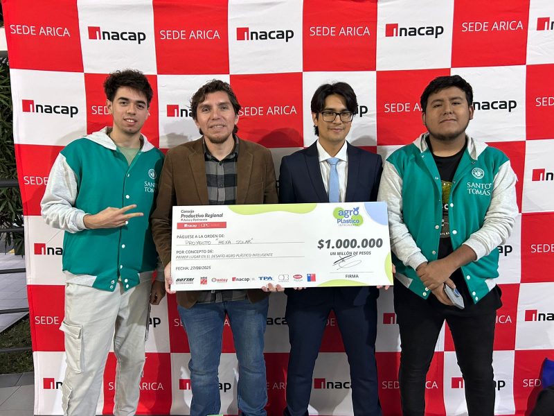 HexaSolar: Tomasinos ganan el Desafío Agro Plástico Inteligente