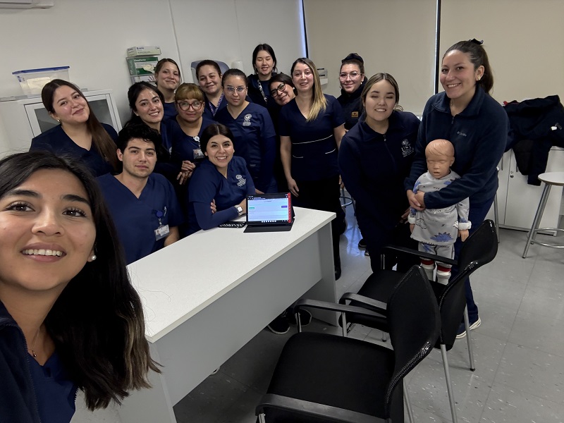 Enfermería UST, sede Santiago impulsa programa de Registro Clínico Electrónico (PRAPS)