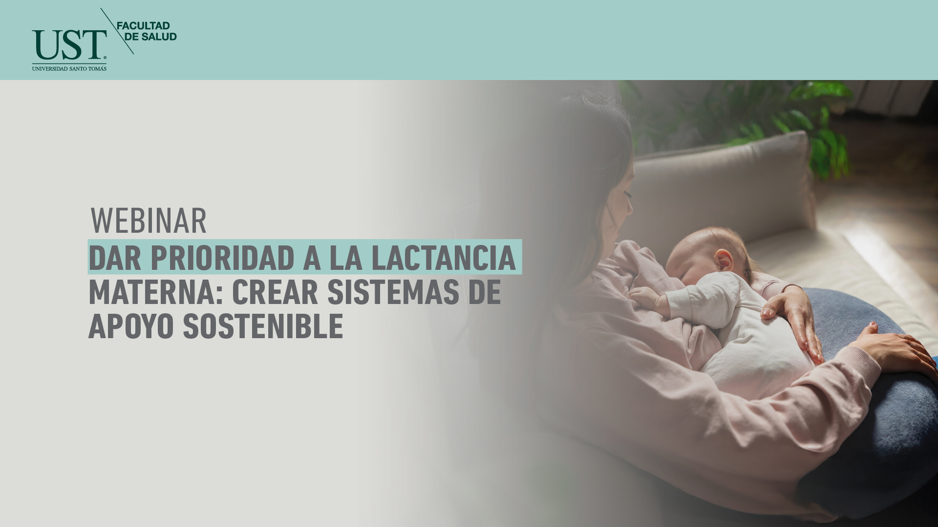 Escuela de Nutrición y Dietética realiza webinar de lactancia materna con más de 100 asistentes