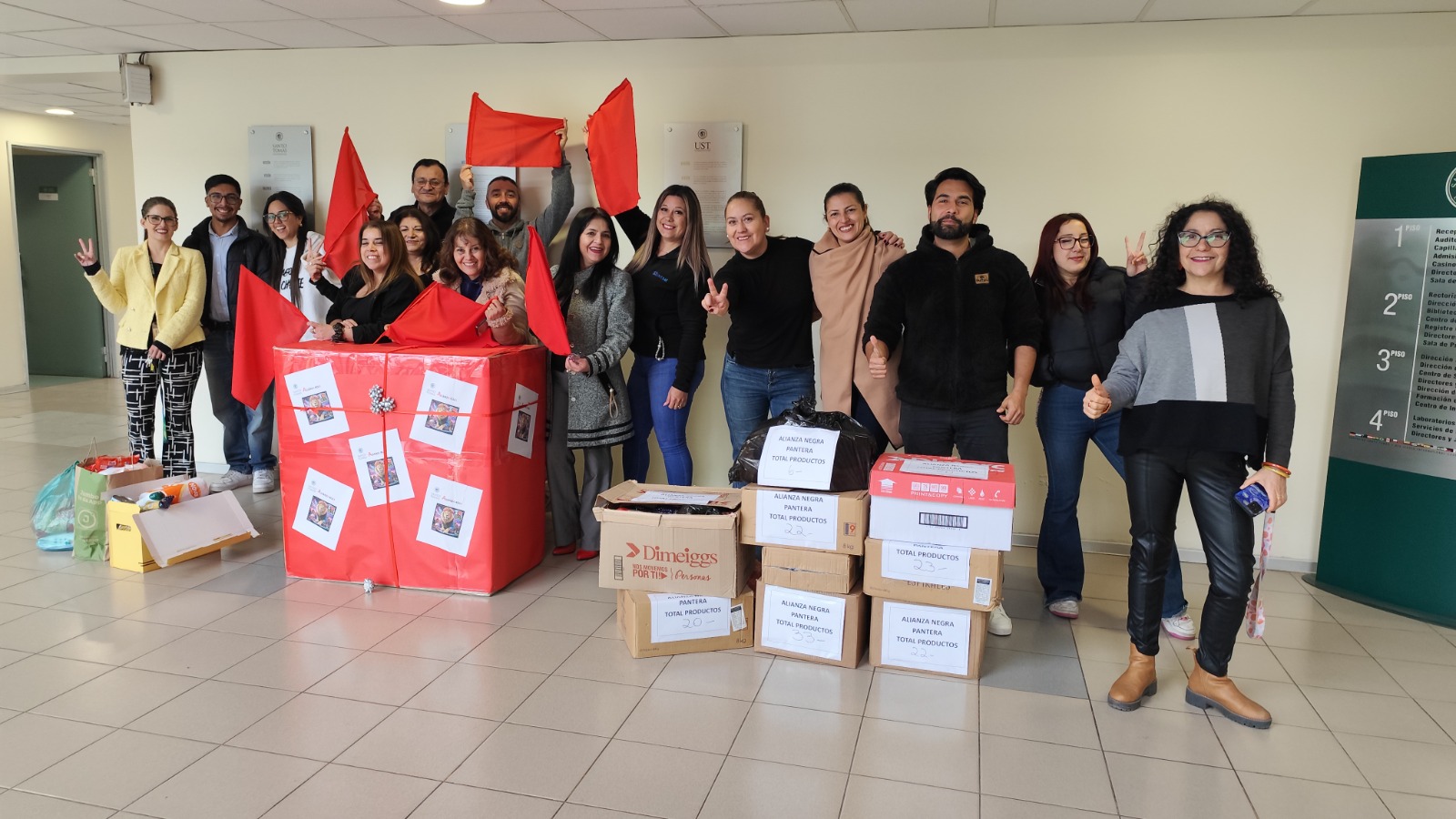 Santo Tomás La Serena entrega ayuda social a familias de Punta Colorada en La Higuera