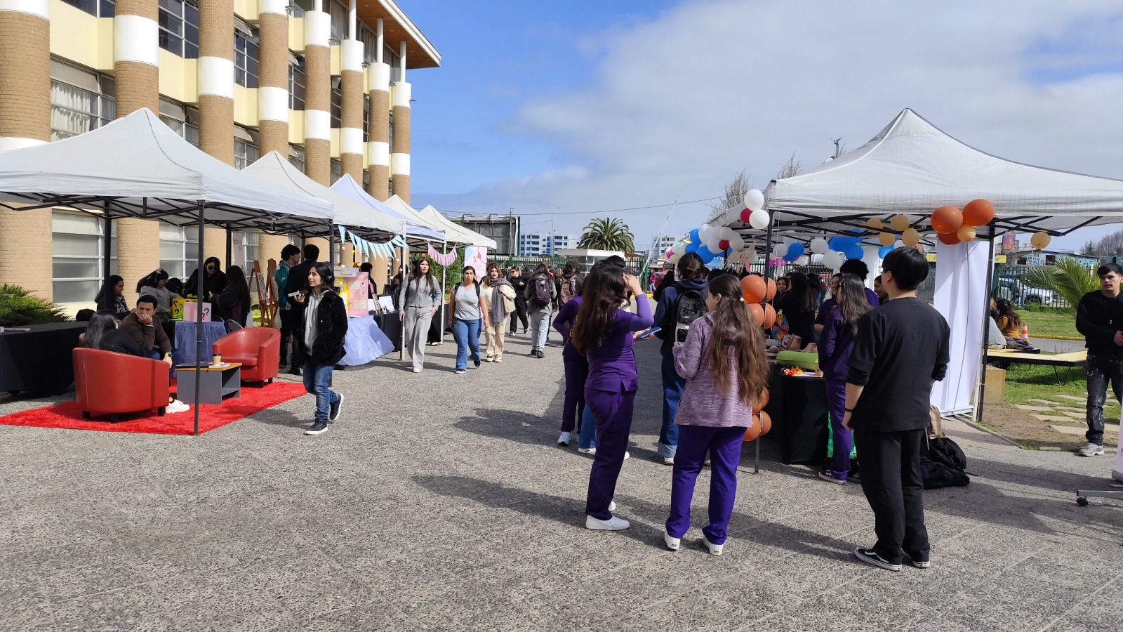 Carreras de UST se unen para realizar el Lacta Fest en Santo Tomás La Serena