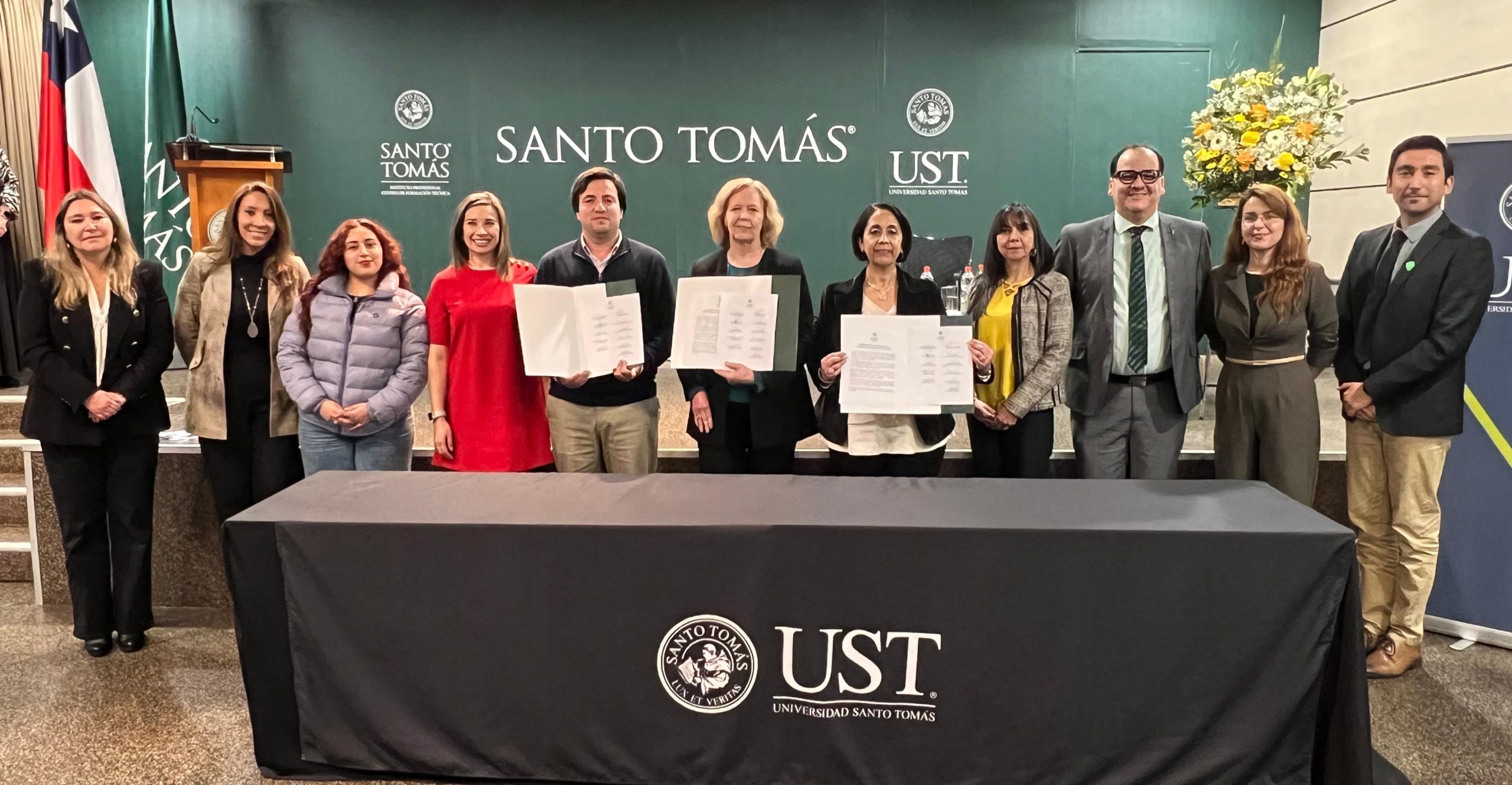 Con la firma de un Compromiso por la Sostenibilidad, Universidad Santo Tomás Temuco celebró sus 37 años