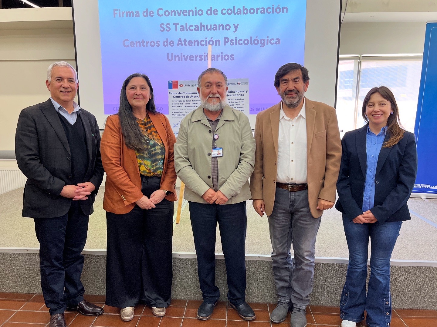 Centro de Atención Psicológica de UST Concepción estableció convenio de colaboración con Servicio de Salud Talcahuano
