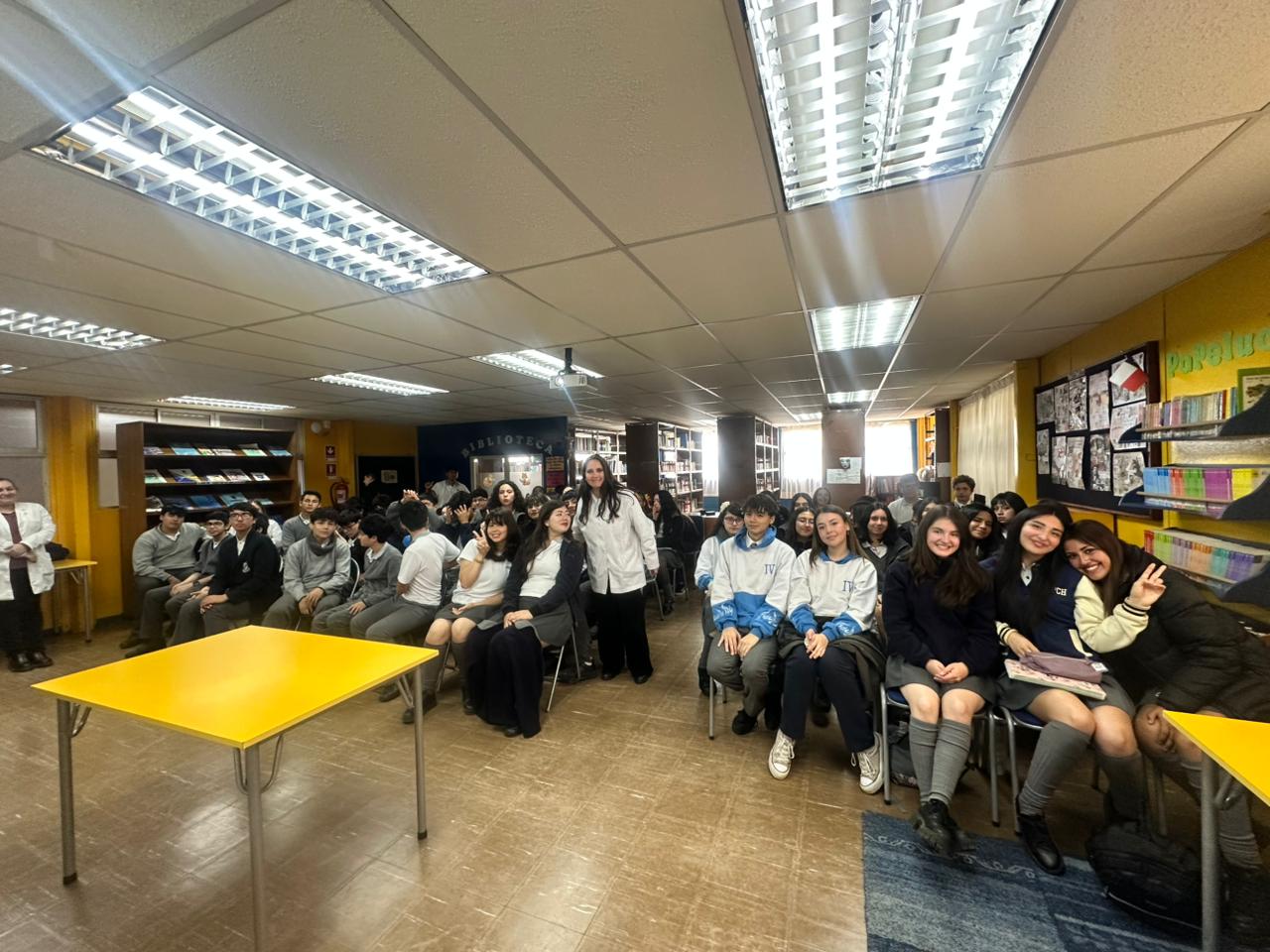 Charla “De la naturaleza al laboratorio: humedales que purifican” acercó la ciencia a estudiantes de Talcahuano