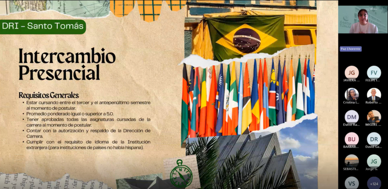 Relaciones Internacionales realiza Webinar “¡Conoce tus oportunidades de Intercambio Internacional!”