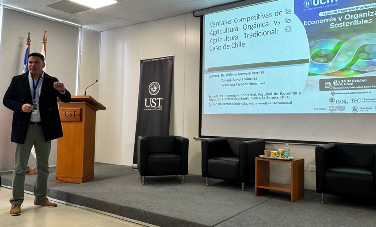 Académicos de Ingeniería Comercial de La Serena exponen en el II Congreso Internacional Economía y Organizaciones Sostenibles