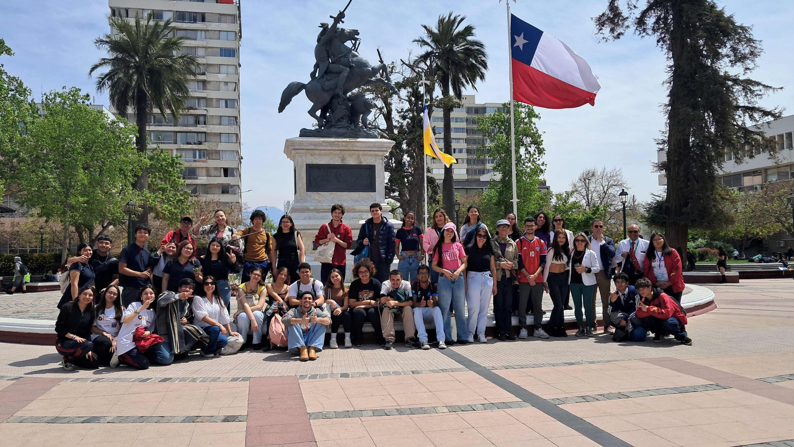 Estudiantes brasileños visitaron Santo Tomás Rancagua