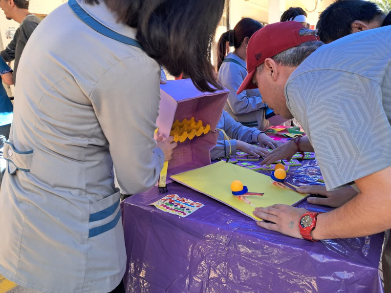 Tomasinos de Educación Especial desarrollaron experiencia lúdica inclusiva en la Escuela Especial Open Door
