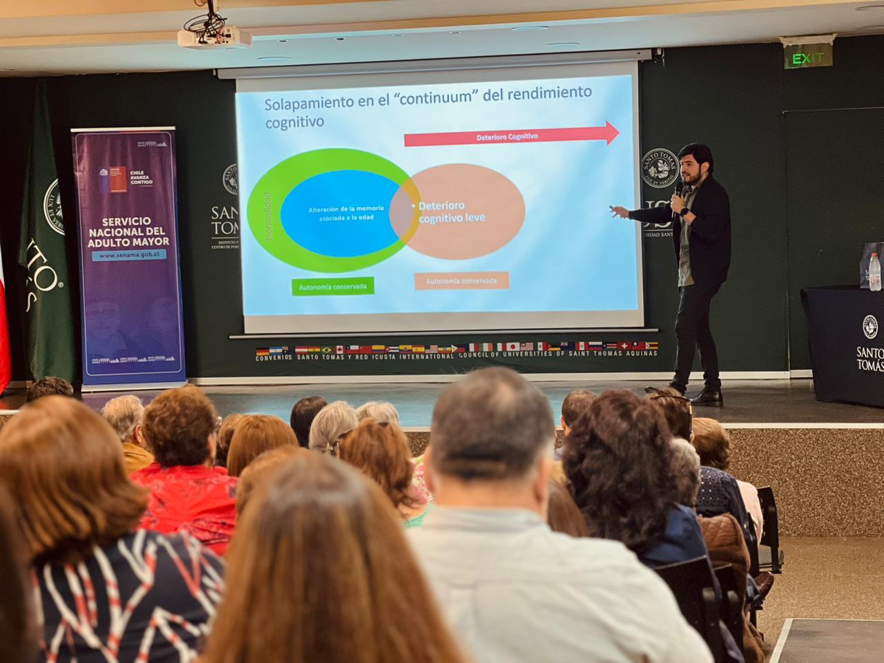 Seminario de Psicología UST Temuco entregó herramientas clave para promover autonomía, memoria y autocuidado a adultos mayores de la región