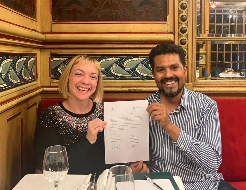 Santo Tomás La Serena formaliza convenios internacionales para dictar dos talleres durante el primer semestre de 2026