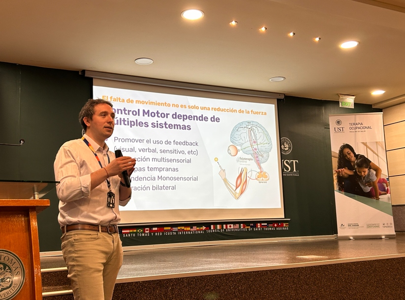 UST Temuco realiza clase magistral en neurorehabilitación con destacado especialista nacional