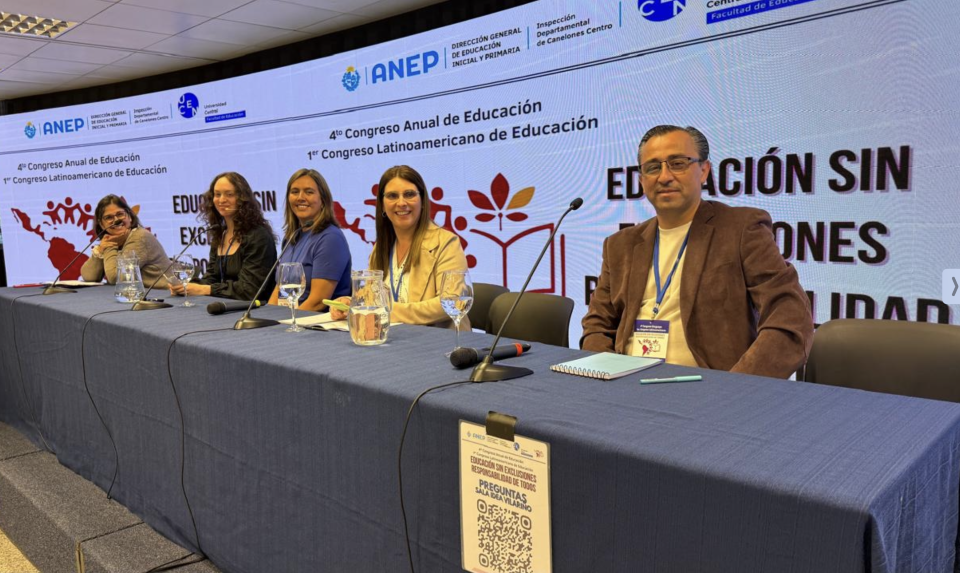 Académico de Educación Diferencial participa en congreso internacional en Uruguay