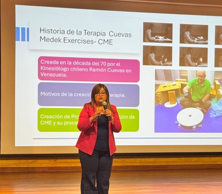 Docente de Kinesiología UST Temuco expone sobre los beneficios de la Terapia CME para niños y niñas con alteraciones en su desarrollo motor