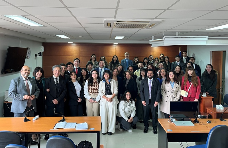 Estudiantes de Derecho UST vivieron Juicio Simulado en Tribunal Oral en lo Penal de Puerto Montt