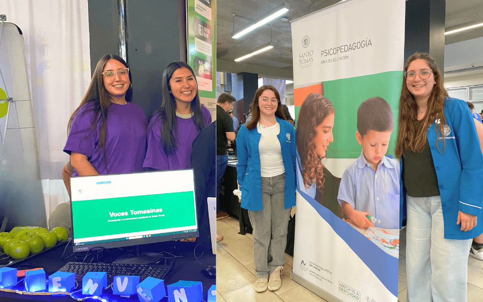 Alumnas de Psicopedagogía lideran equipos de proyectos de innovación en Santo Tomás Santiago Centro y avanzan a la siguiente etapa del Torneo de Innovación de estudiantes 2025